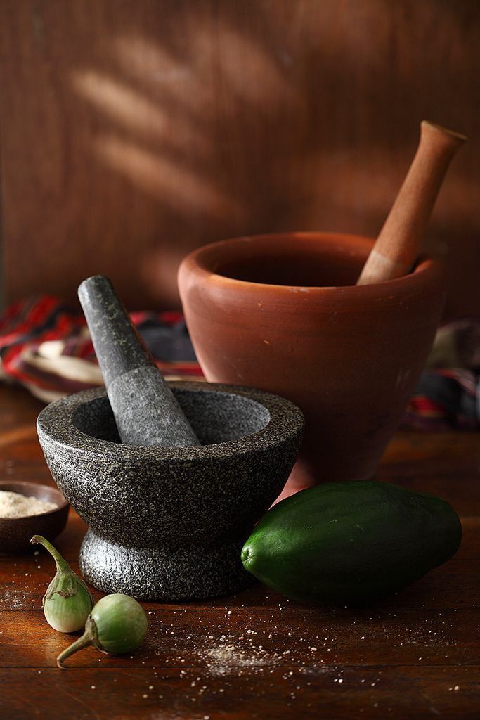 mortar and pestle 💙